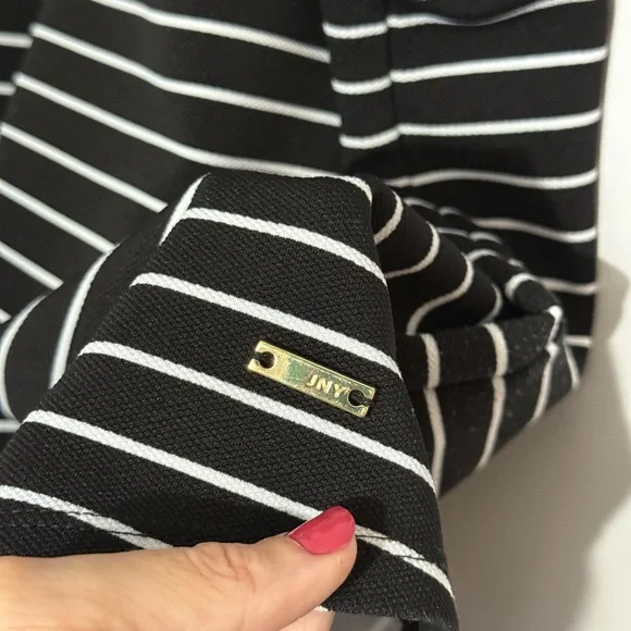 Black Shirt with White Stripes - Picture 6 of 7